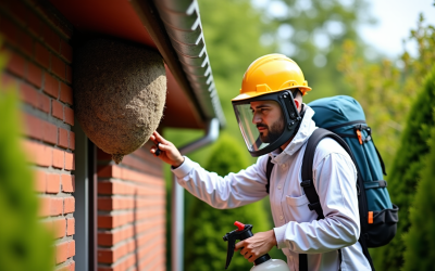 Quel est le prix d'une prestation de destruction guêpes Belgique ?