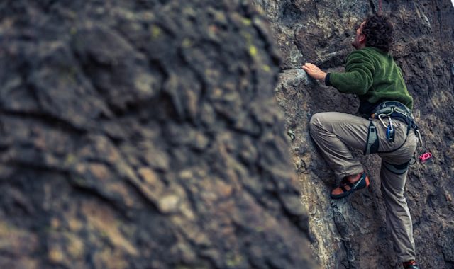 premiers pas en escalade