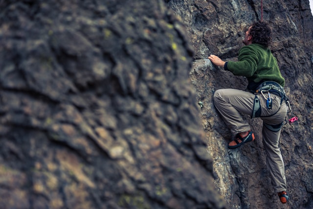 premiers pas en escalade